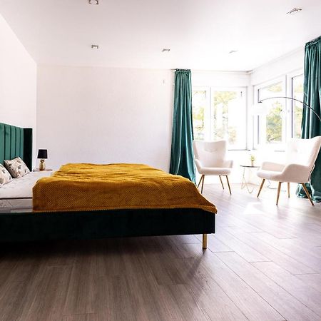 Design Apartment Zentral Fuer 6 In Andernach: Ausblick, Wifi, Kueche Bagian luar foto